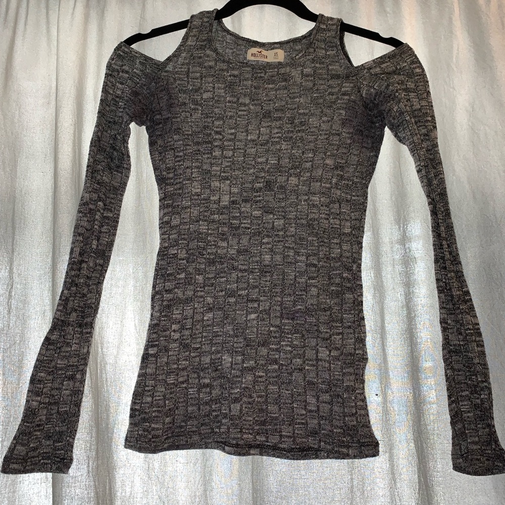 Hollister cold shoulder sweater